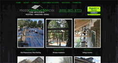 Desktop Screenshot of mozaconstruction.com